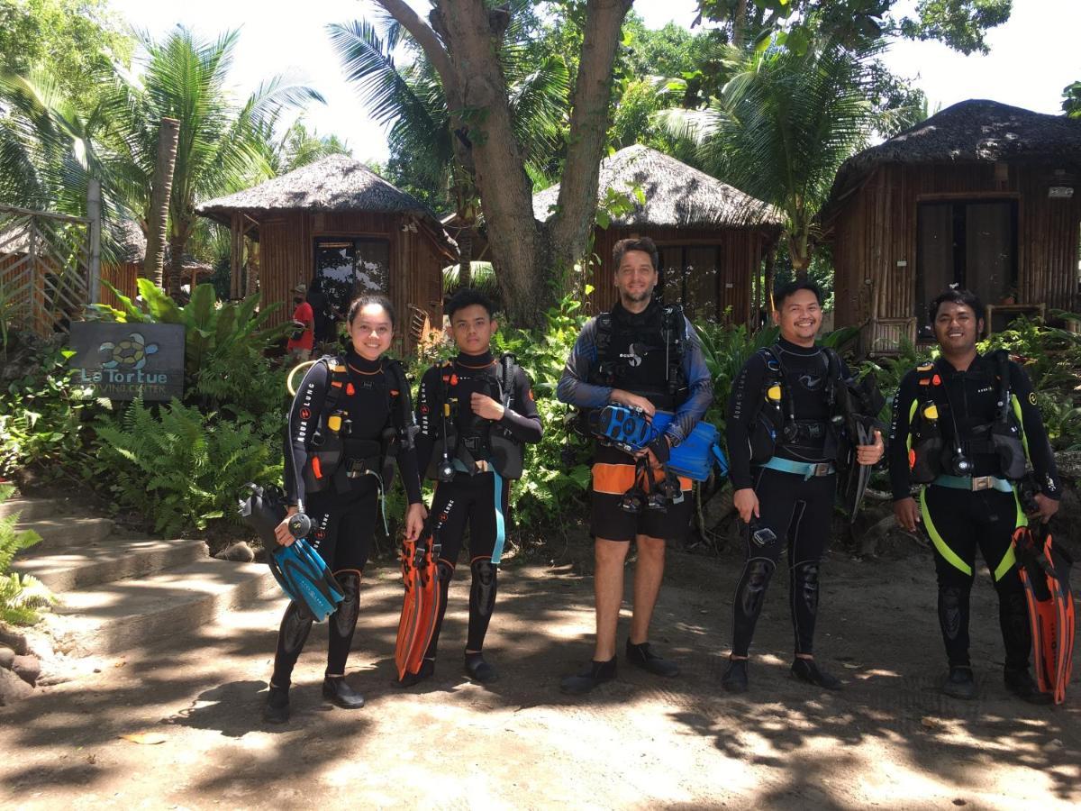 La Tortue Diving Resort Dauin Eksteriør bilde