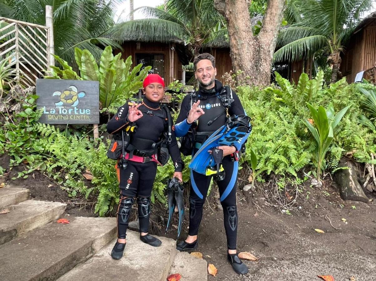 La Tortue Diving Resort Dauin Eksteriør bilde