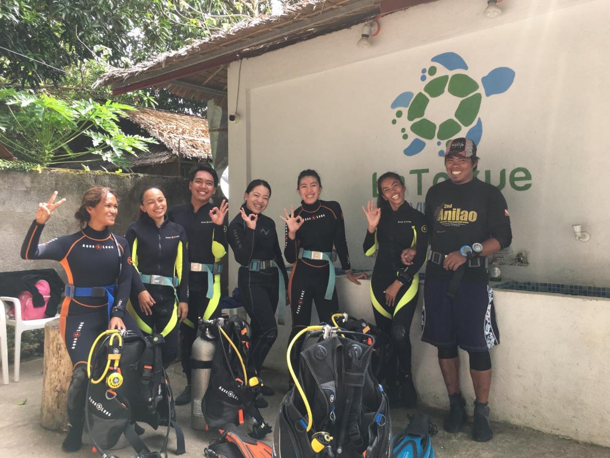 La Tortue Diving Resort Dauin Eksteriør bilde
