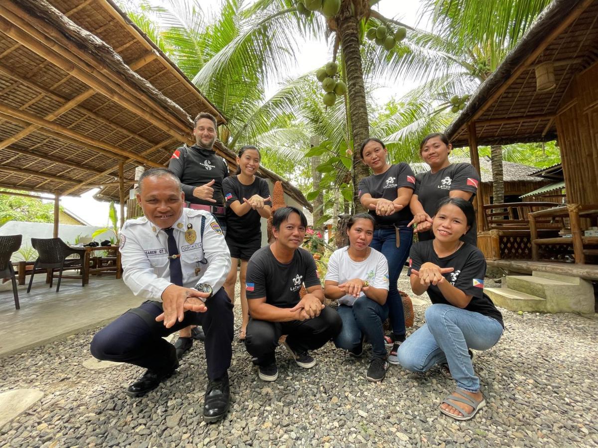 La Tortue Diving Resort Dauin Eksteriør bilde