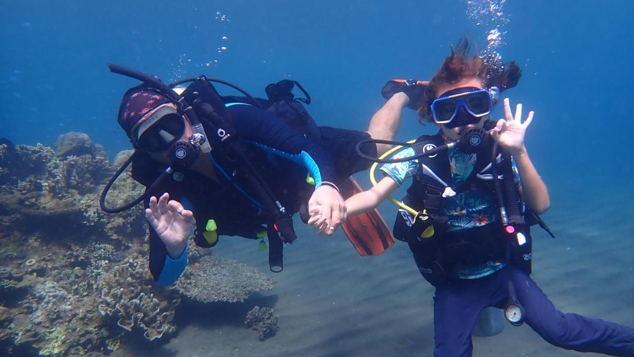 La Tortue Diving Resort Dauin Eksteriør bilde